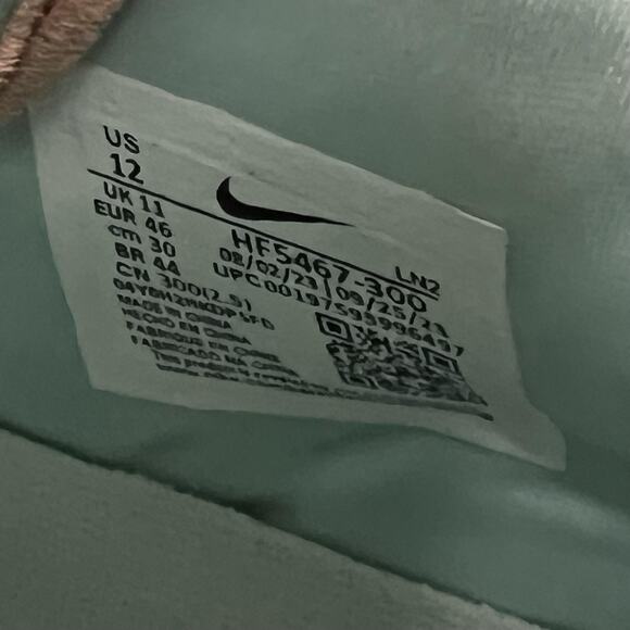 Nike Lebron 21 Shoes Mens Size 12 Aragonite Blue Tie Dye Basketball HF5467-300 - Picture 8 of 9